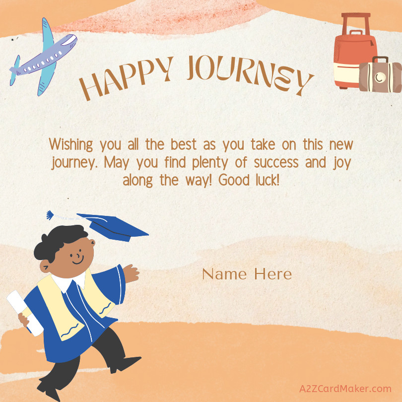 Congrats on Your New Life Journey