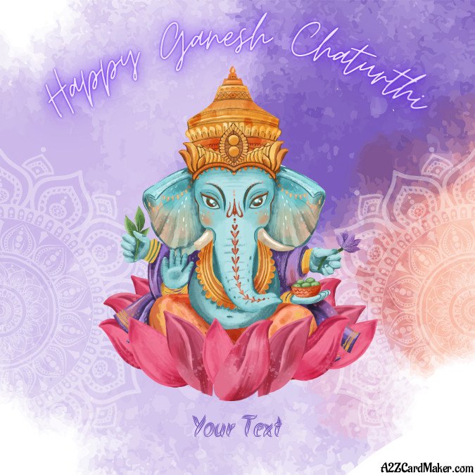 Bal Ganesh Wishes Ganesh Chaturthi Photo