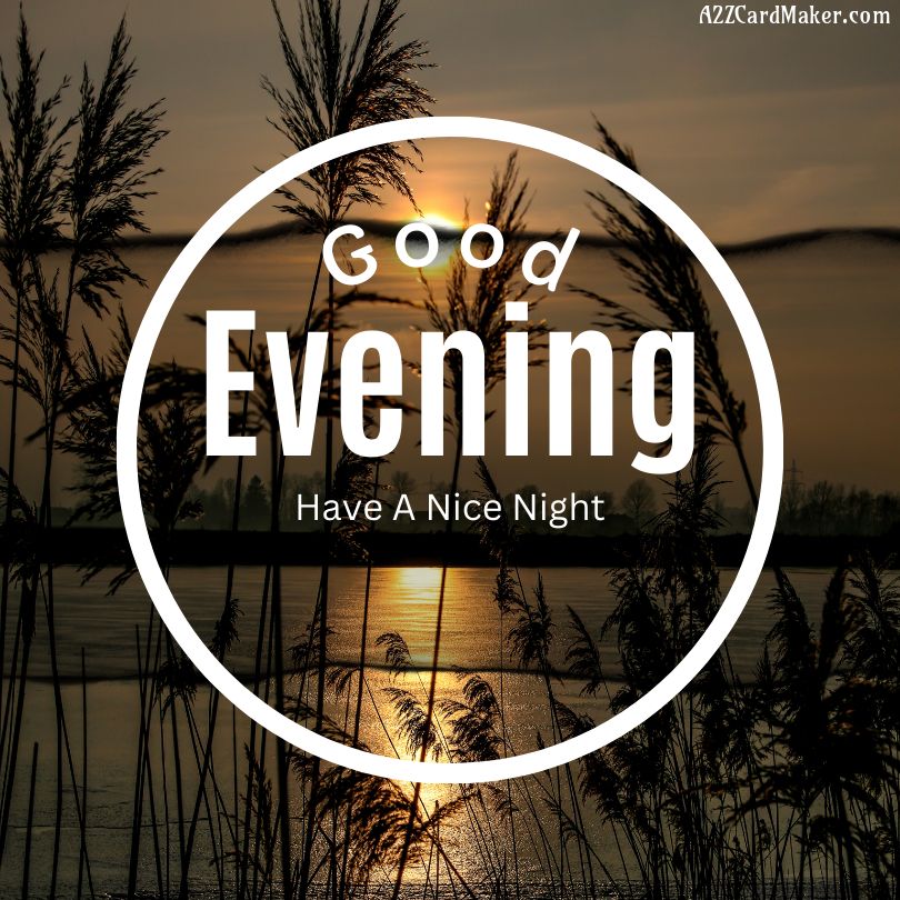 Good Evening Nature Sunset Images Free Download