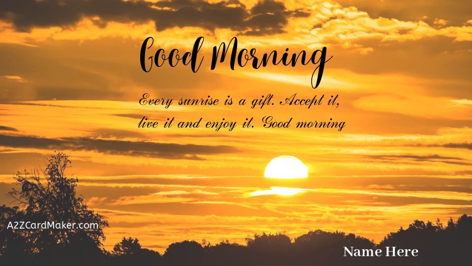 Good Morning Nature ? Embrace the Beauty of a New Day
