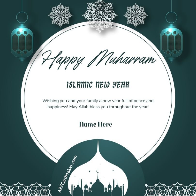 Happy Muharram 2024 for Instagram Post