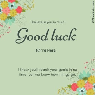 Good Luck Wallpapers with a Personal Touch