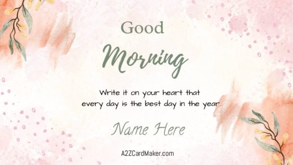 Good Morning Wallpaper – Start Your Day with Beauty & Positivity