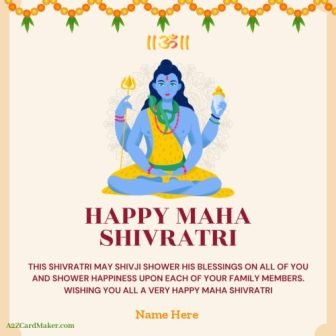 Happy Maha Shivratri Images free Download