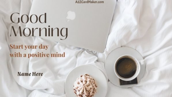 Personalized Good Morning Images for WhatsApp: Add Your Name