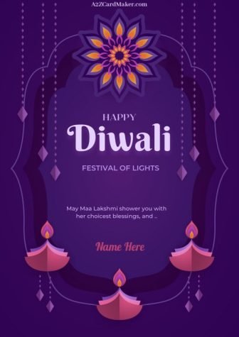 Your Name on Diwali WhatsApp Status
