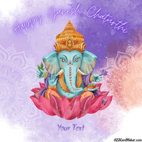 Bal Ganesh Wishes Ganesh Chaturthi Photo