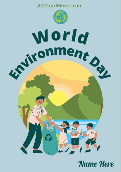 Environment Day With Thoughts in Instagram story